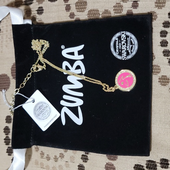 Zumba Fitness Zumba goltone necklace with Swarovski crystals